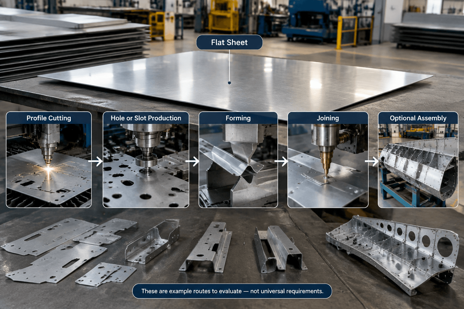 aviation metal fabrication drawing review and fabricated part inspection