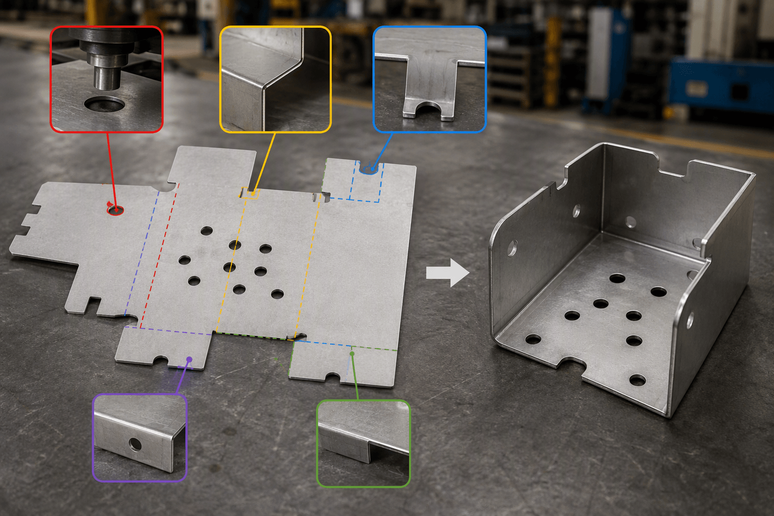 precision sheet metal products inc drawing review and fabricated part inspection