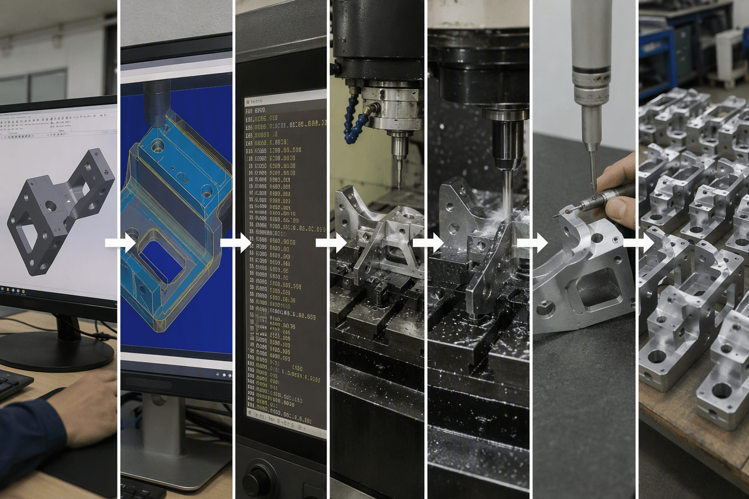 cnc machining technology drawing review and fabricated part inspection