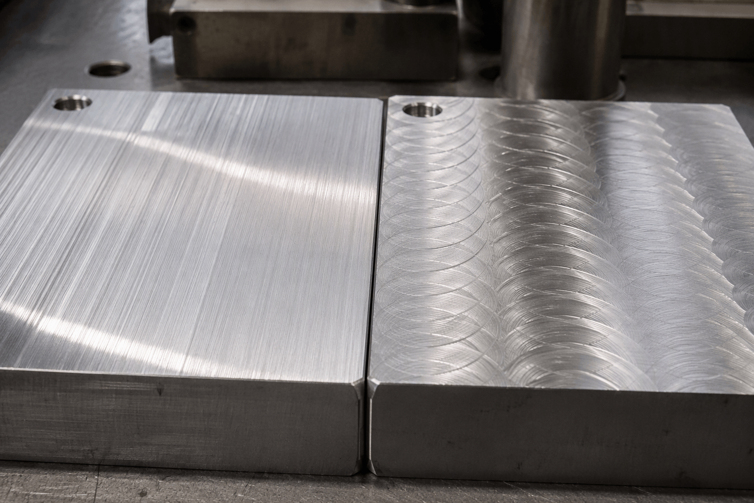 1.6 surface finish drawing review and fabricated part inspection