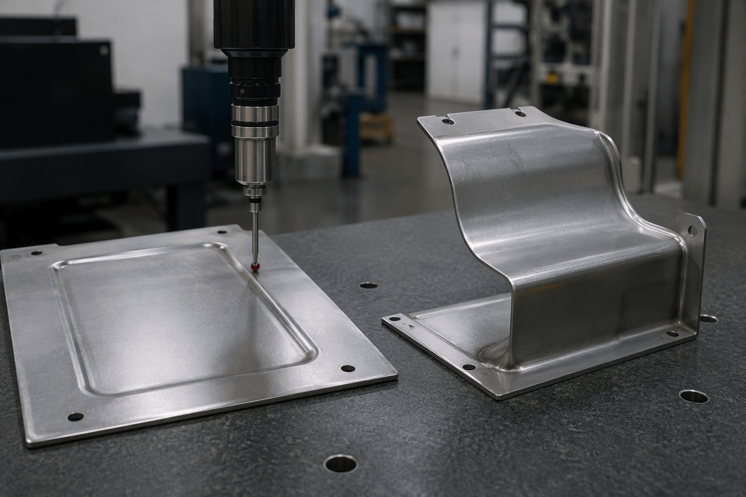 16 surface finish drawing review and fabricated part inspection