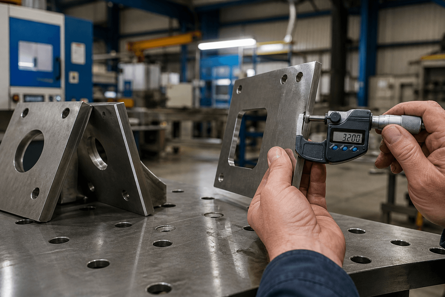 3.2 surface finish in inches drawing review and fabricated part inspection