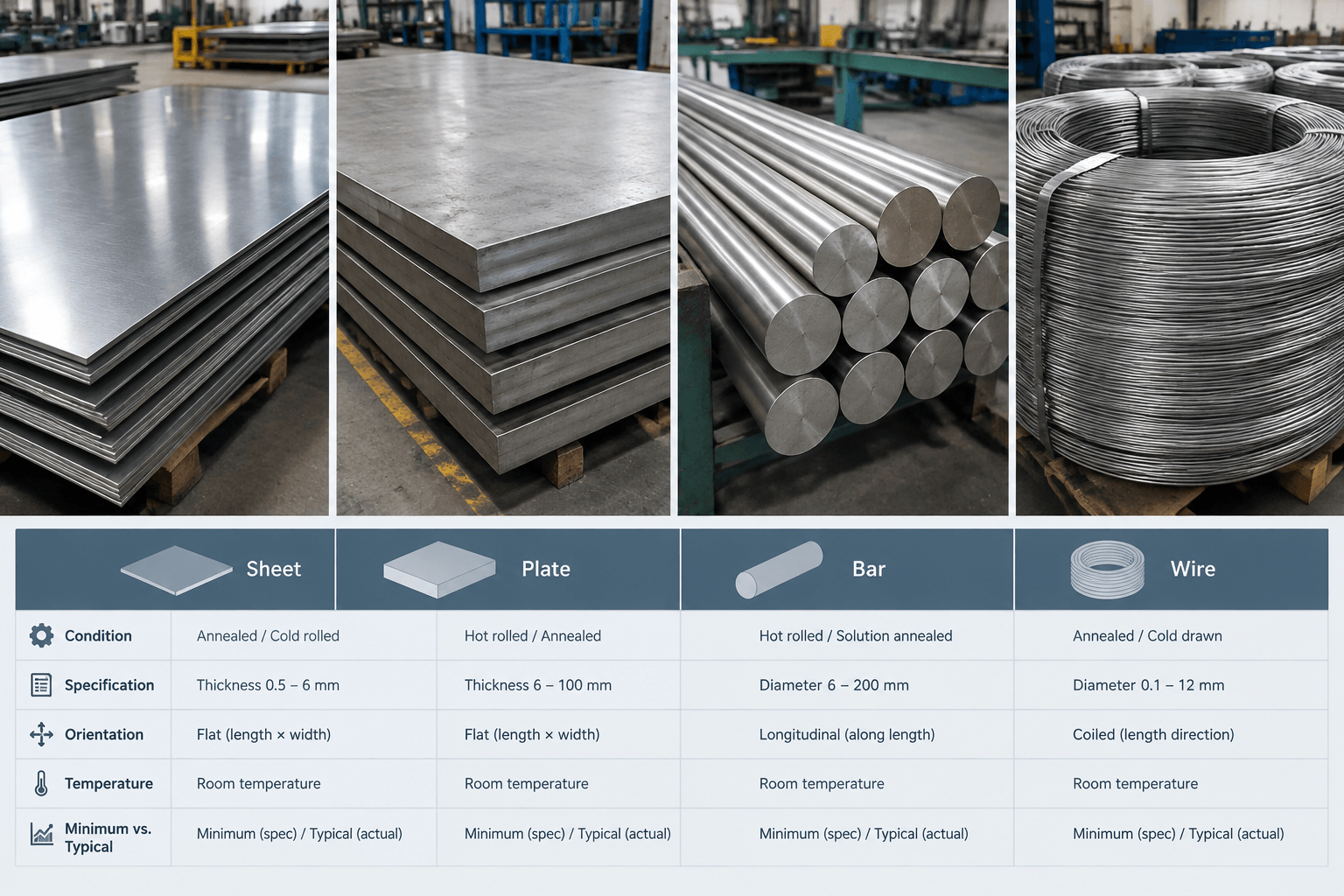 304 yield strength drawing review and fabricated part inspection