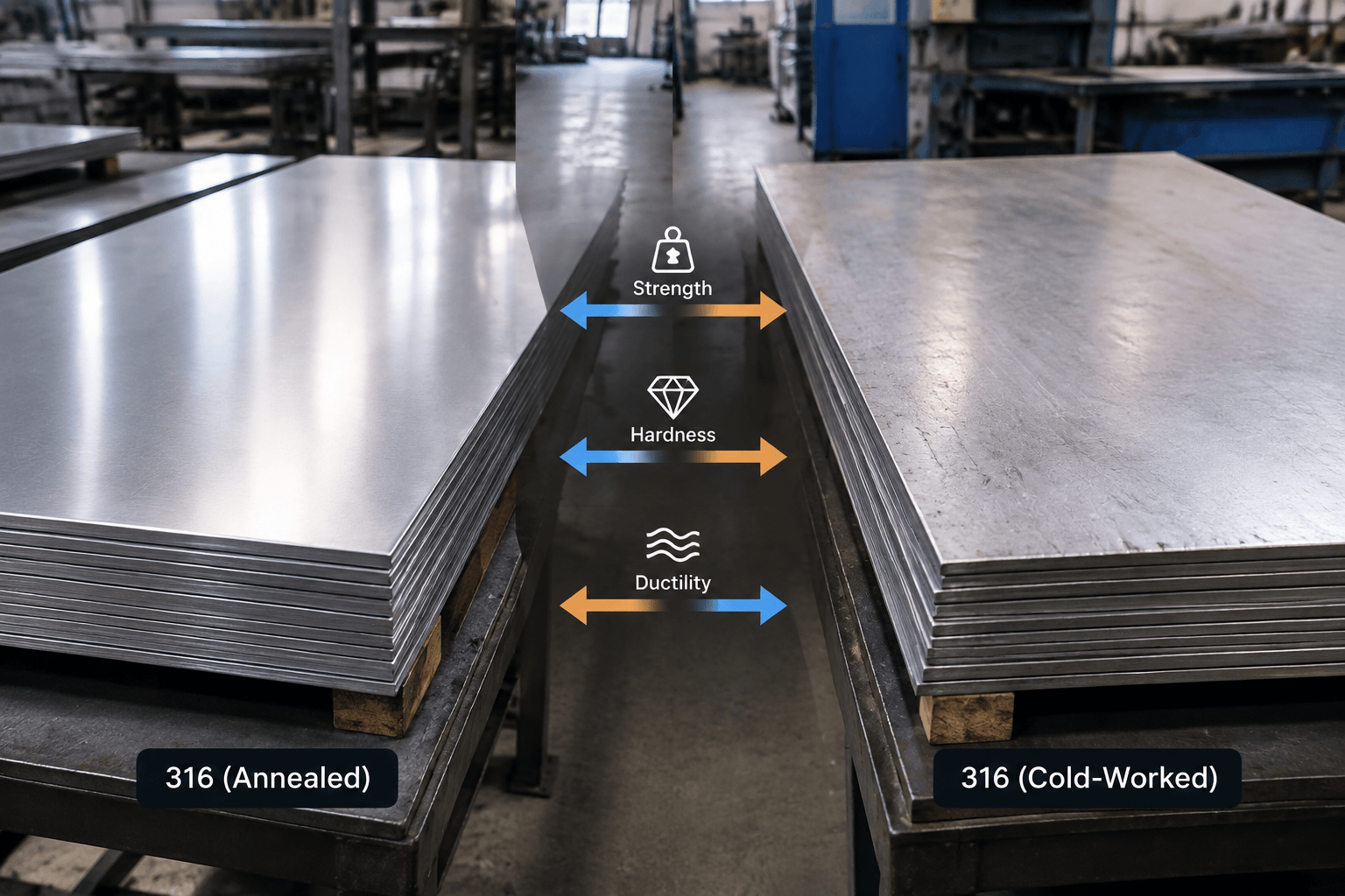 316 stainless steel properties drawing review and fabricated part inspection