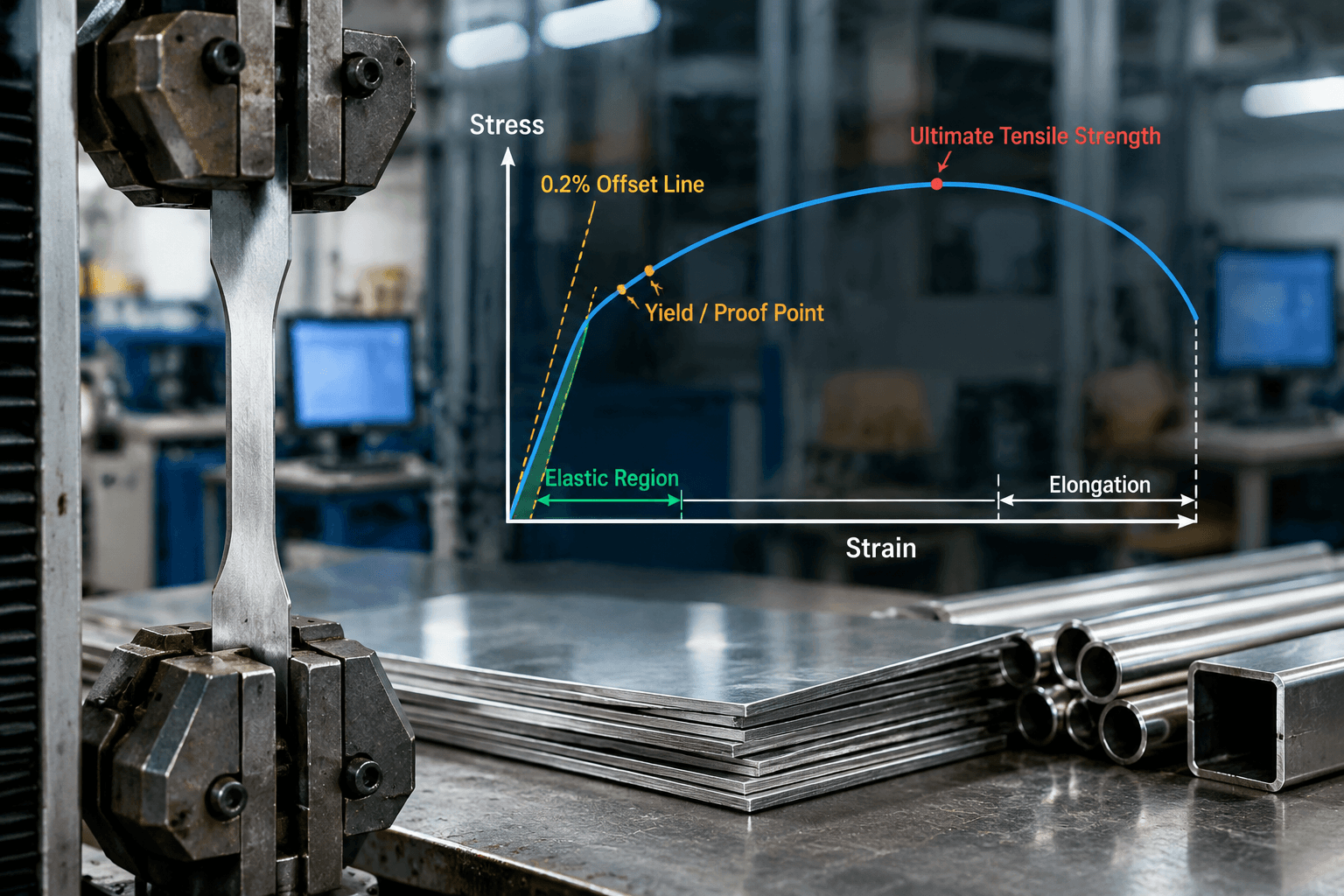 316 stainless yield strength drawing review and fabricated part inspection