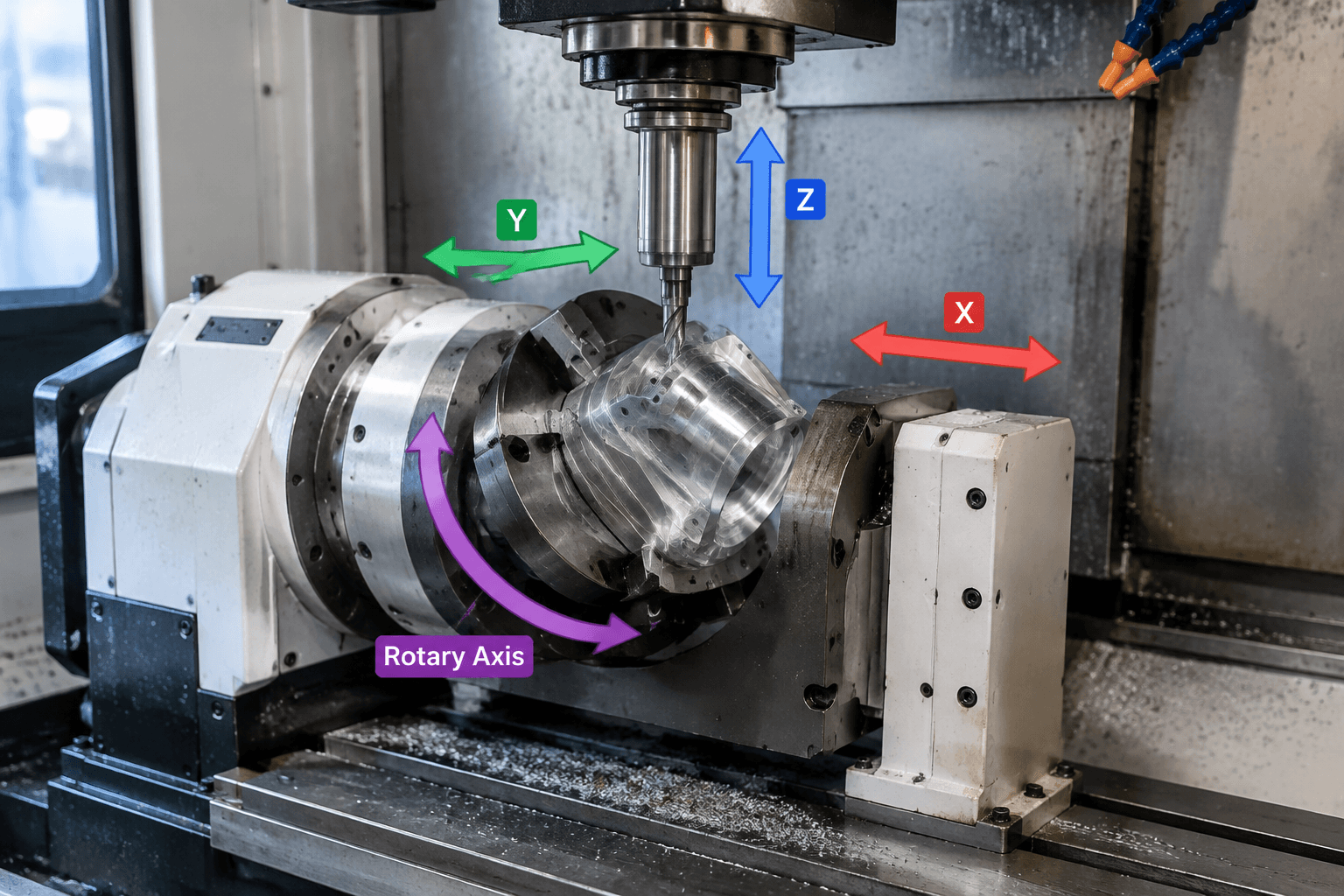 4 axis cnc drawing review and fabricated part inspection