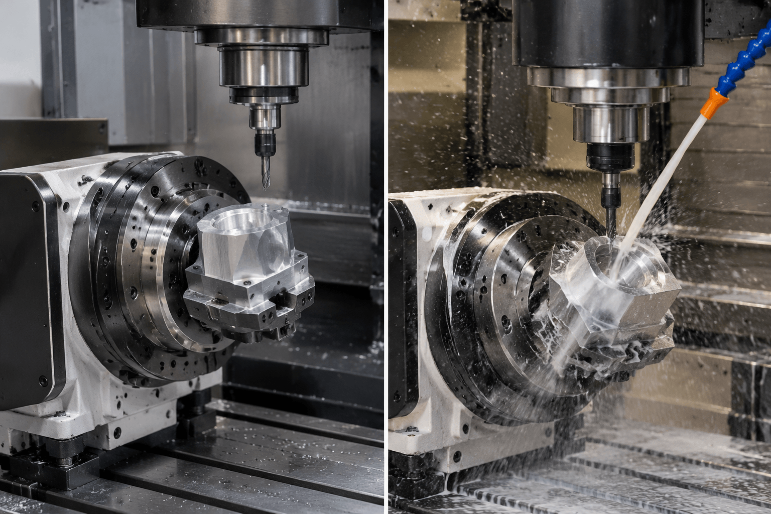 4 axis cnc machining drawing review and fabricated part inspection