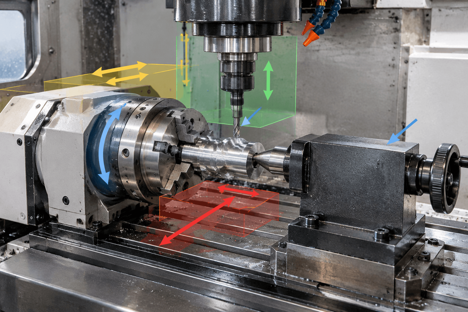 4 axis cnc milling machine drawing review and fabricated part inspection