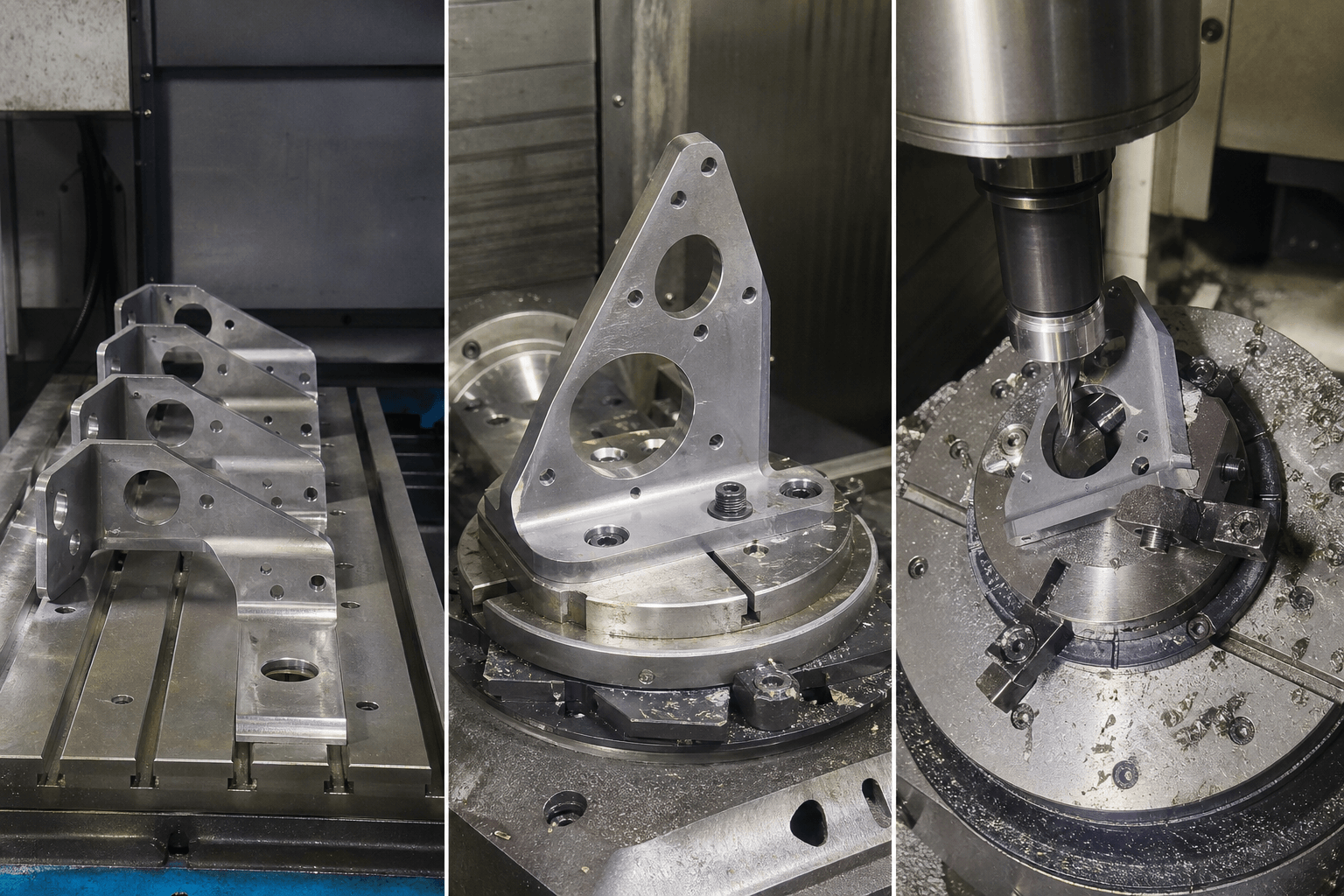 4 axis machining drawing review and fabricated part inspection