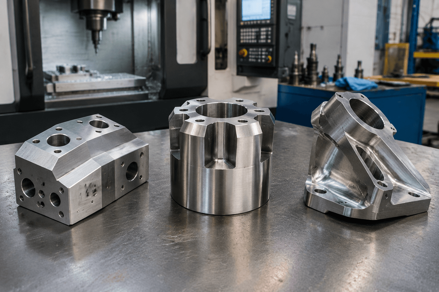 4 axis mill drawing review and fabricated part inspection