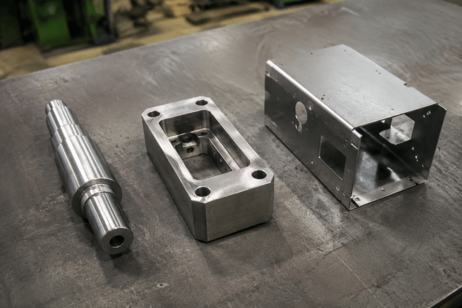 lathing machine production and quality inspection