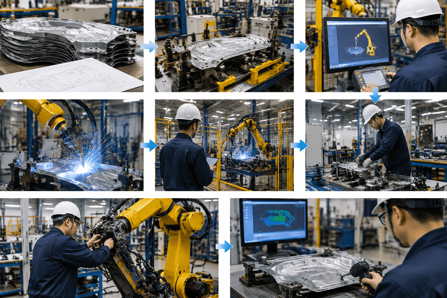 benefits of robotic welding production and quality inspection