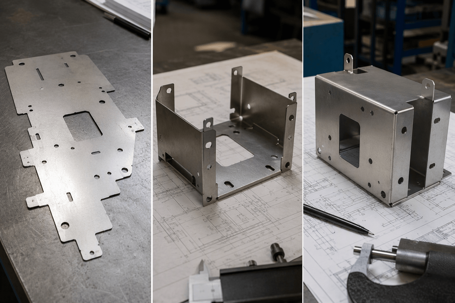 precision sheet metal fabricators production and quality inspection