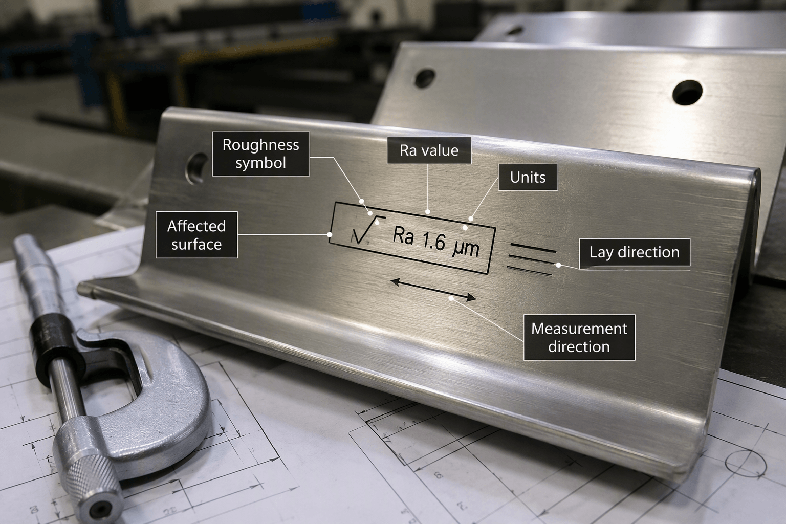 16 surface finish production and quality inspection