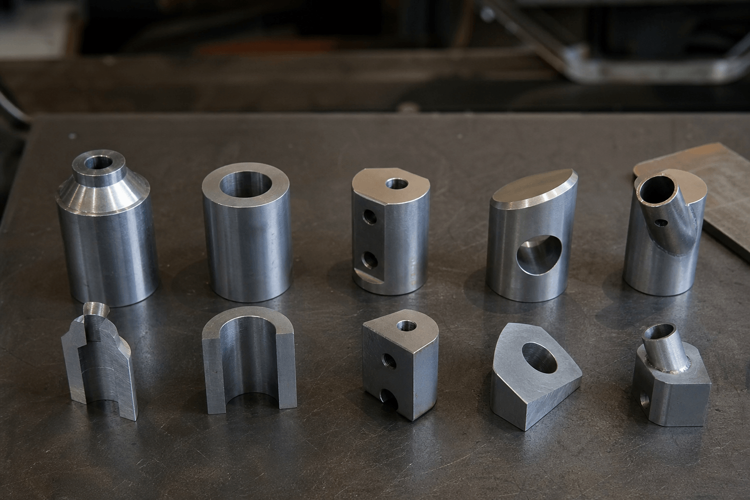 2 axis cnc production and quality inspection