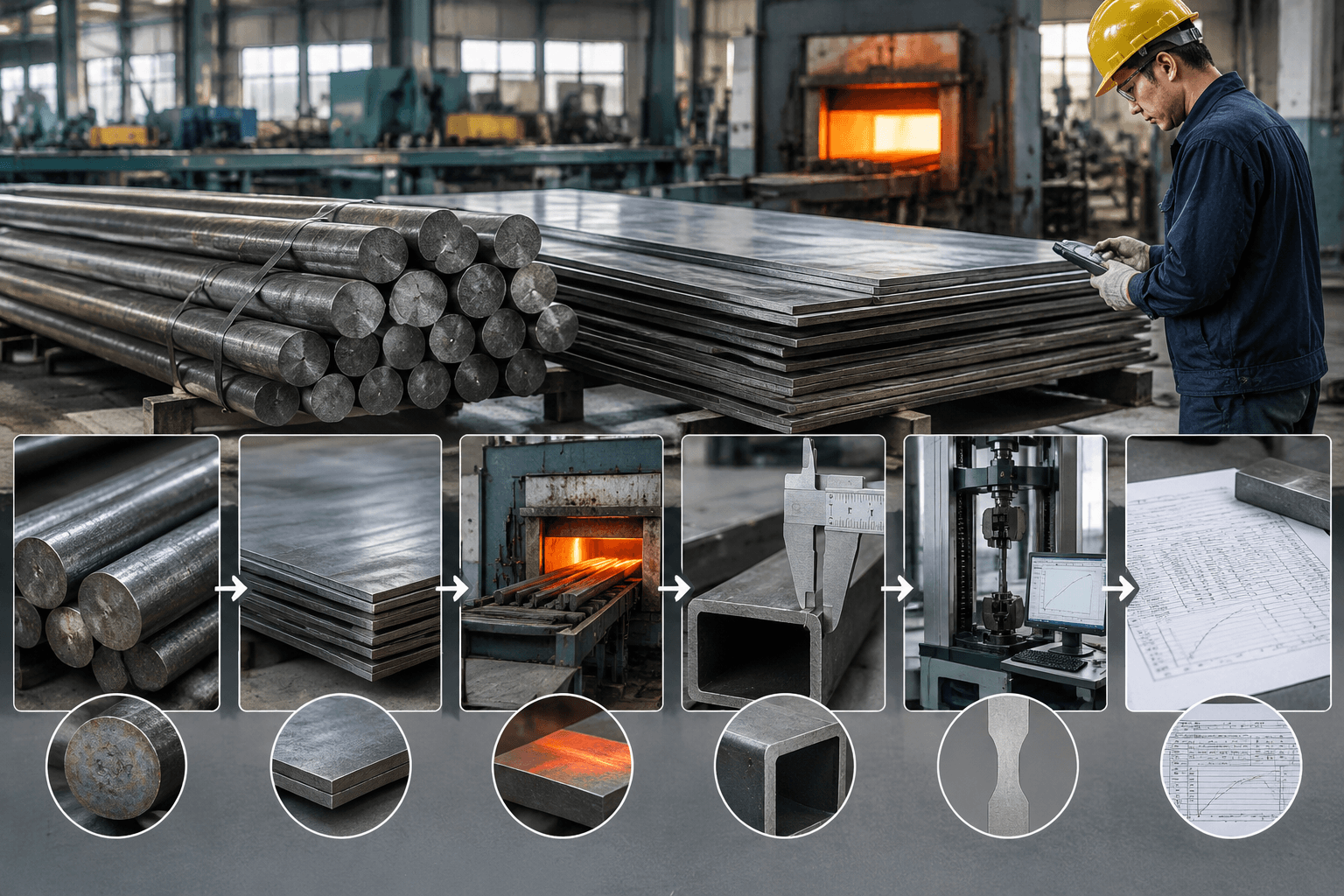 4130 properties drawing review and fabricated part inspection