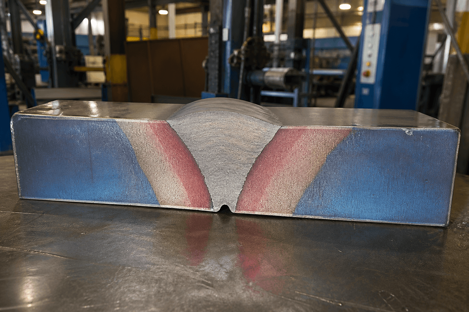 4130 steel welding drawing review and fabricated part inspection
