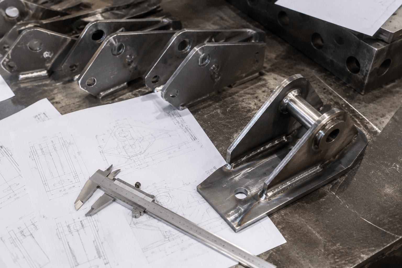 4130 yield strength drawing review and fabricated part inspection