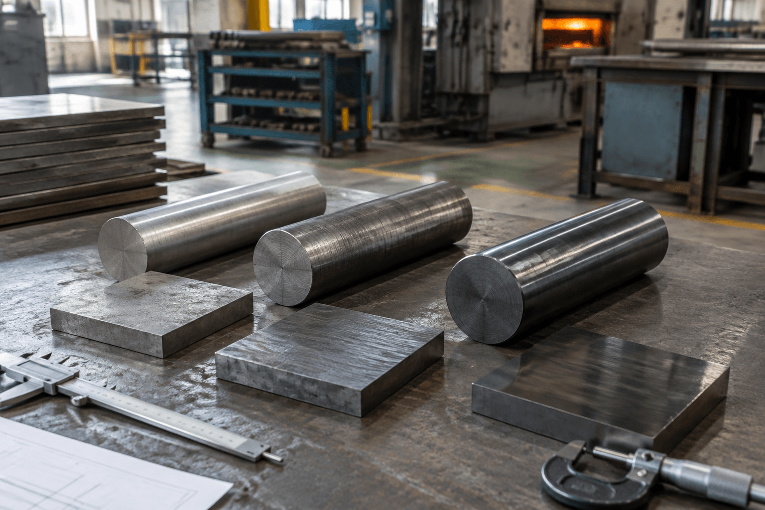 4140 chrome moly steel drawing review and fabricated part inspection