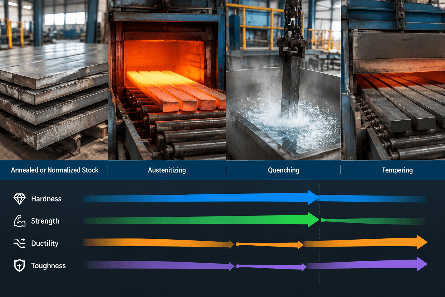4140 ht steel properties drawing review and fabricated part inspection