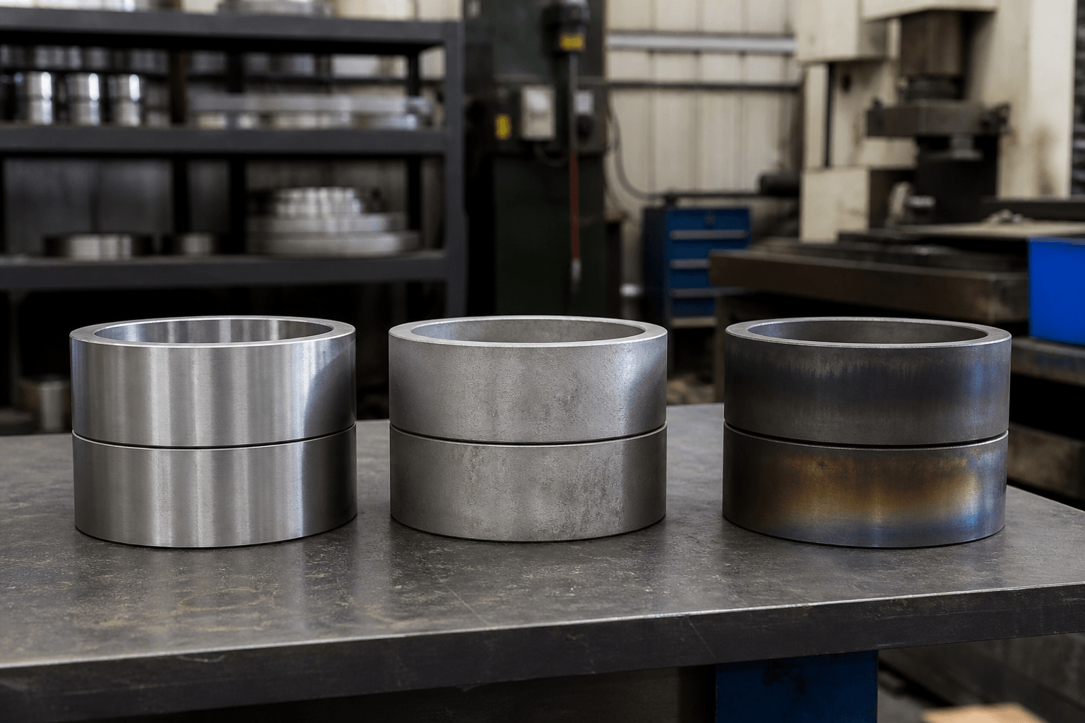 4140 steel drawing review and fabricated part inspection