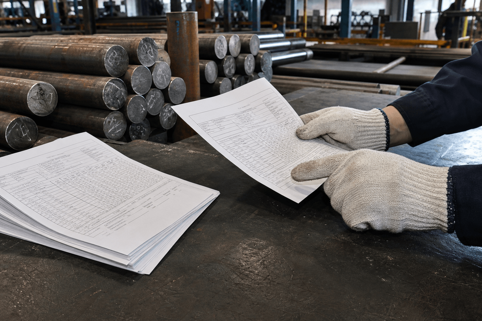 4140 steel composition drawing review and fabricated part inspection