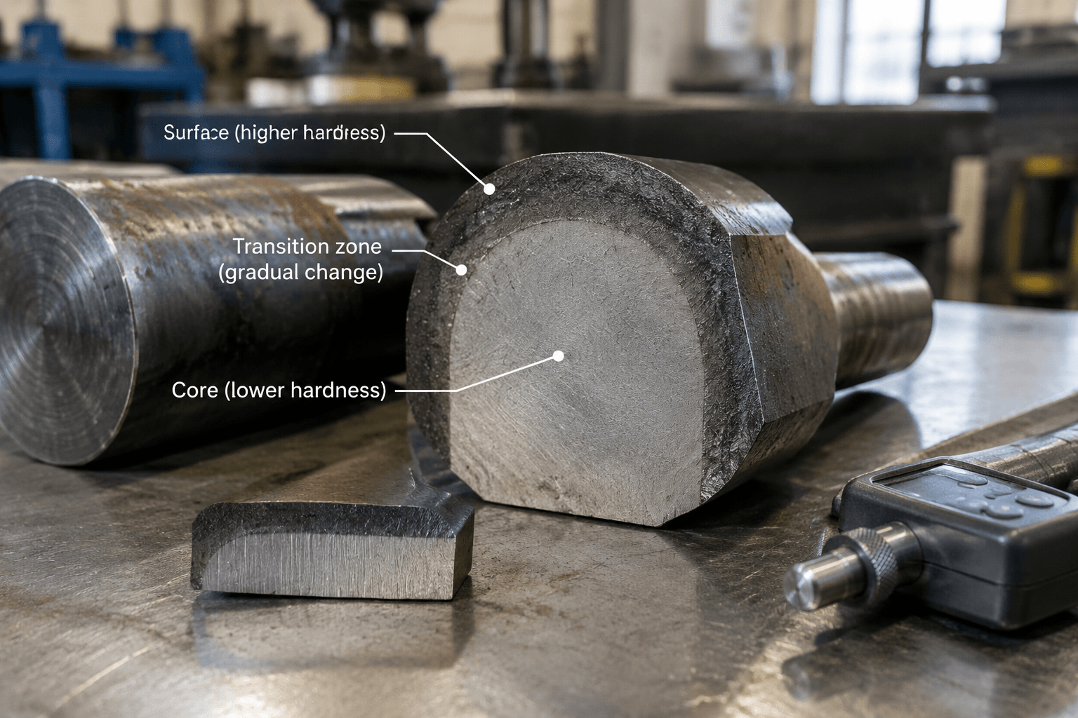 4140 steel rockwell hardness drawing review and fabricated part inspection