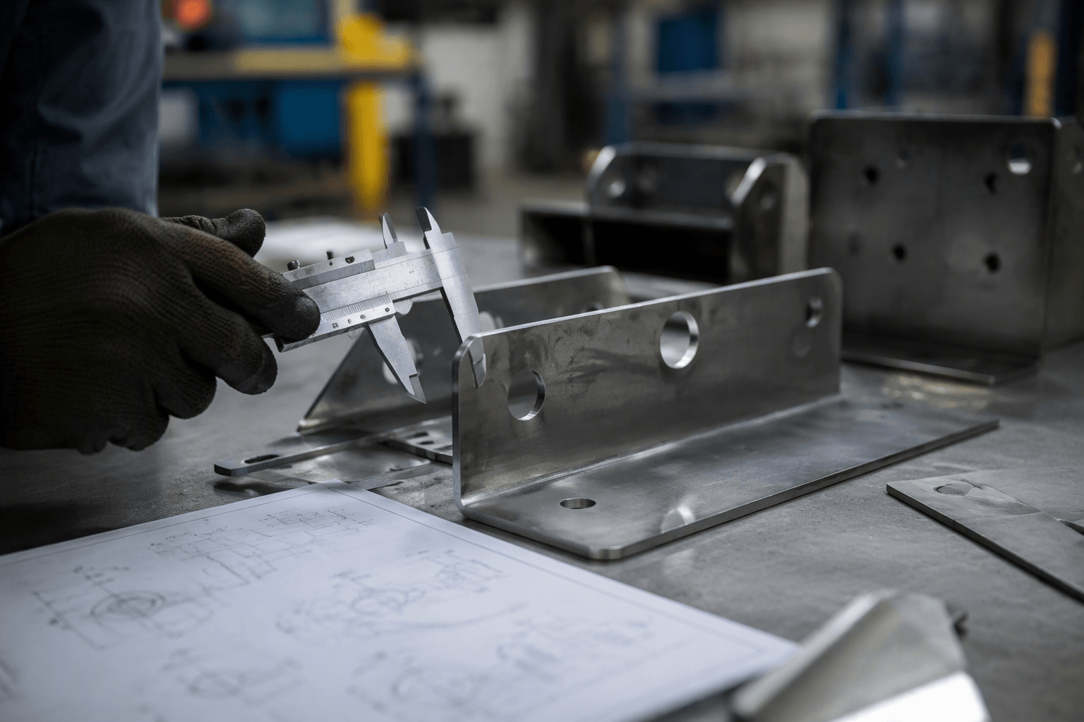 4140 yield strength drawing review and fabricated part inspection