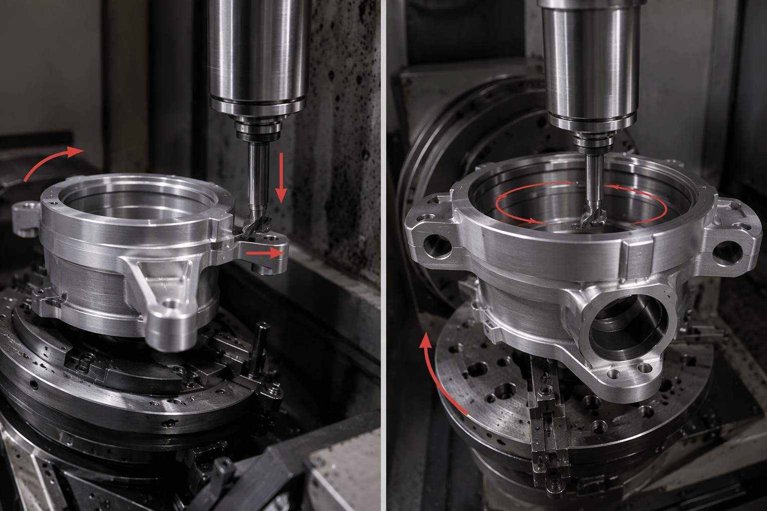 4th axis milling drawing review and fabricated part inspection