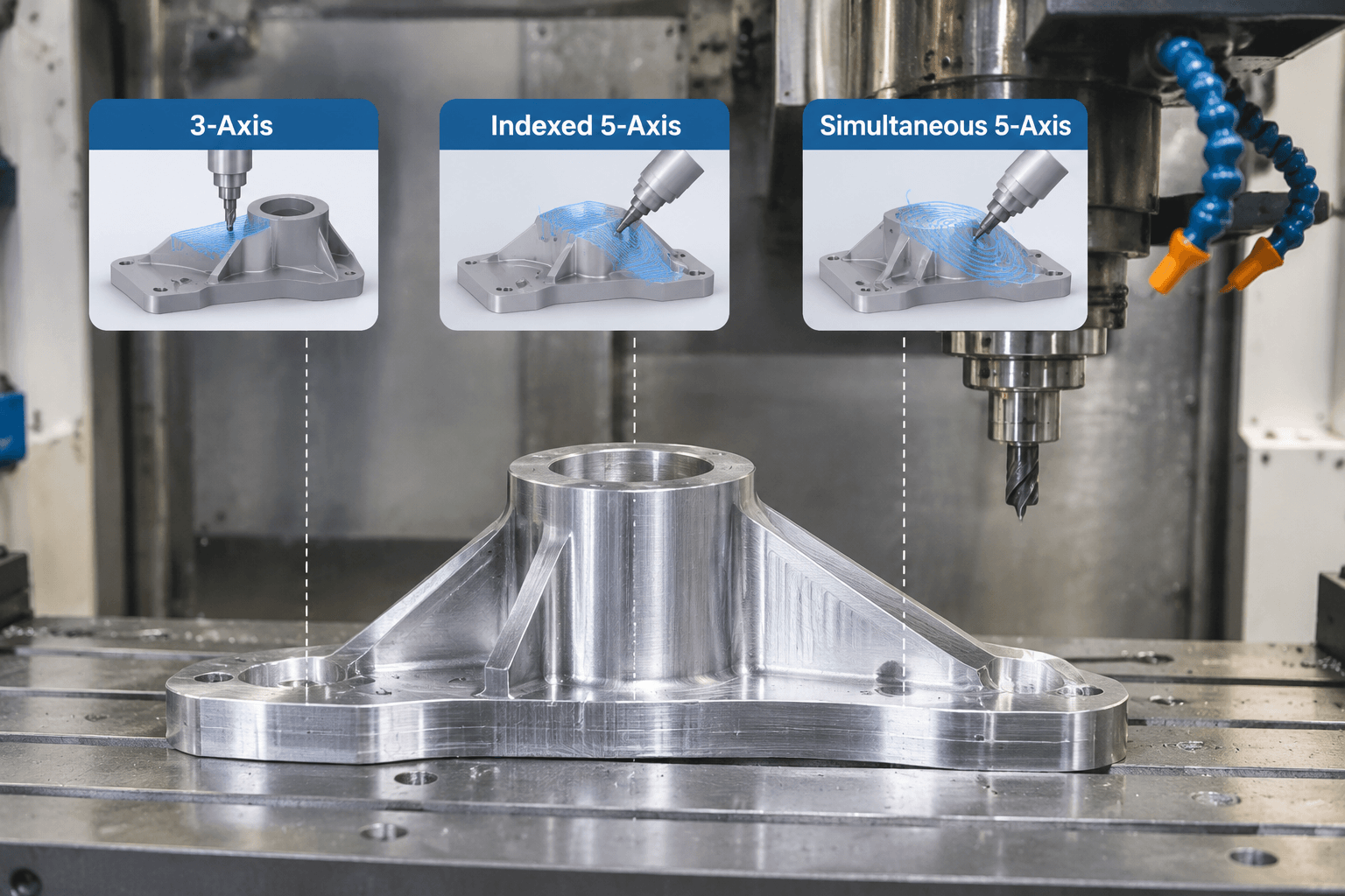 5 axis cnc service drawing review and fabricated part inspection