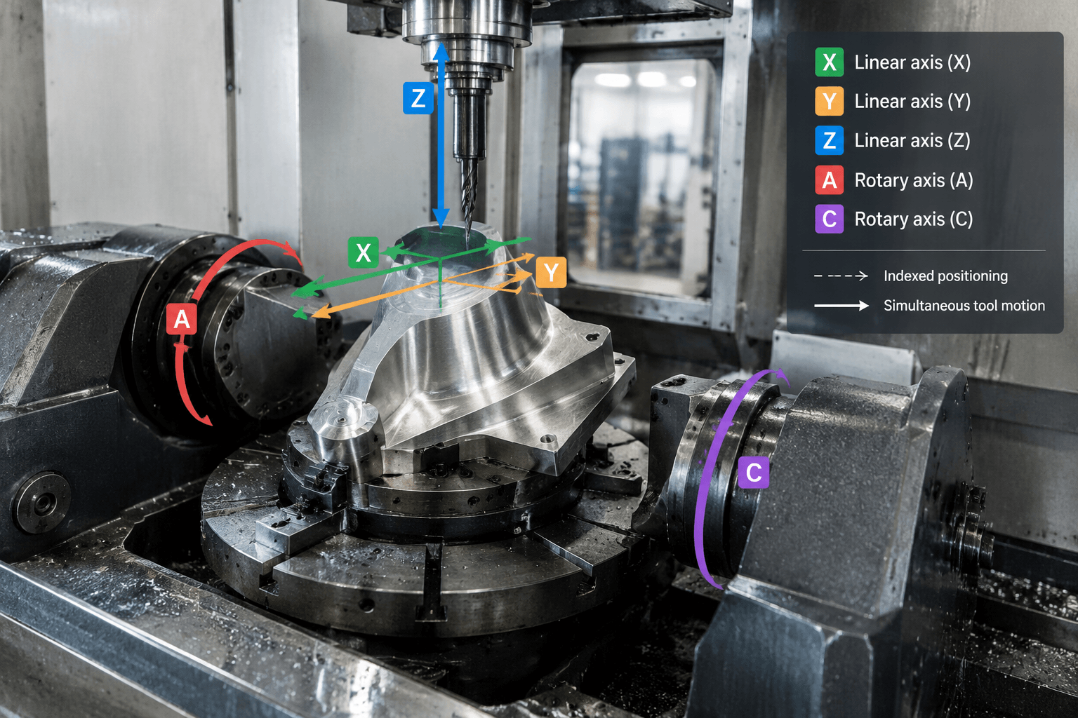 5 axis industries drawing review and fabricated part inspection