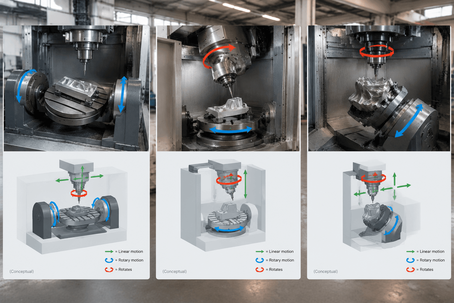 5 axis mill drawing review and fabricated part inspection