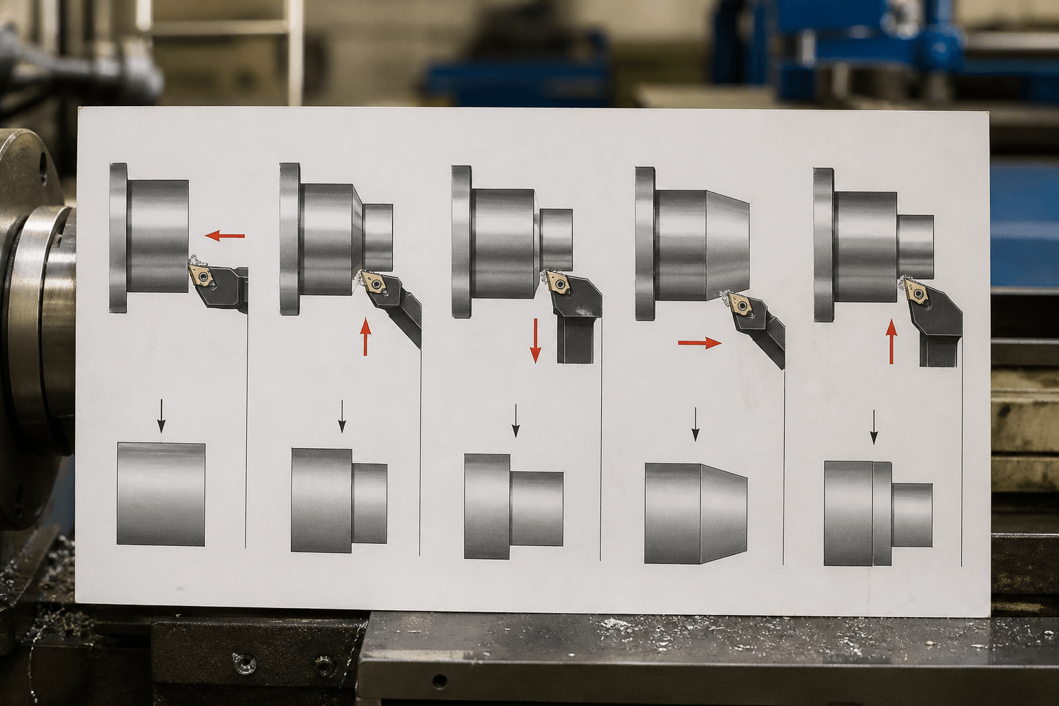 5 uses of lathe machine drawing review and fabricated part inspection