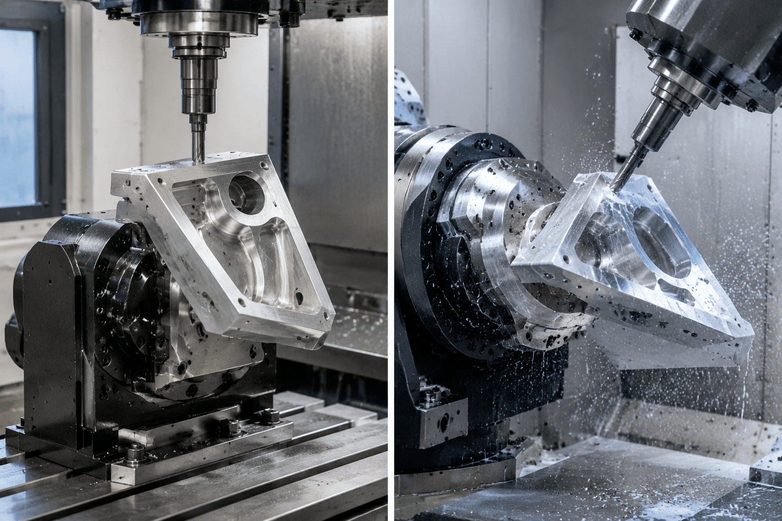 5th axis machining drawing review and fabricated part inspection