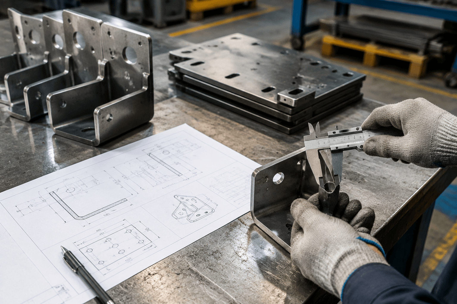 63 finish drawing review and fabricated part inspection