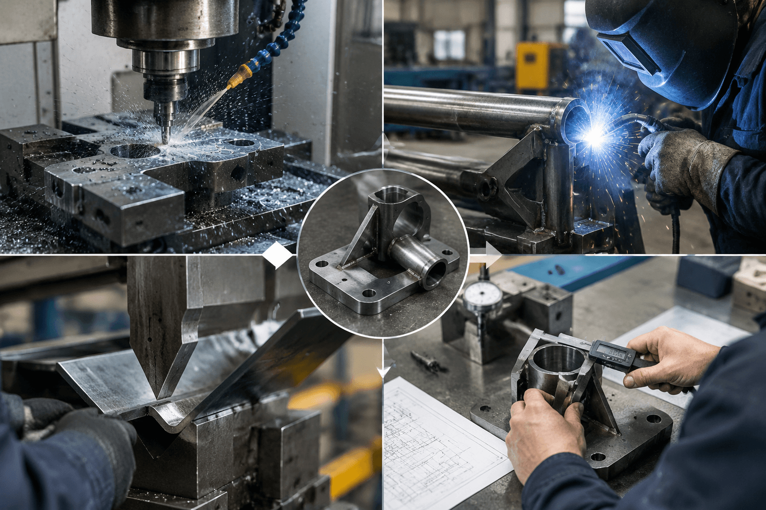 4130 metal production and quality inspection