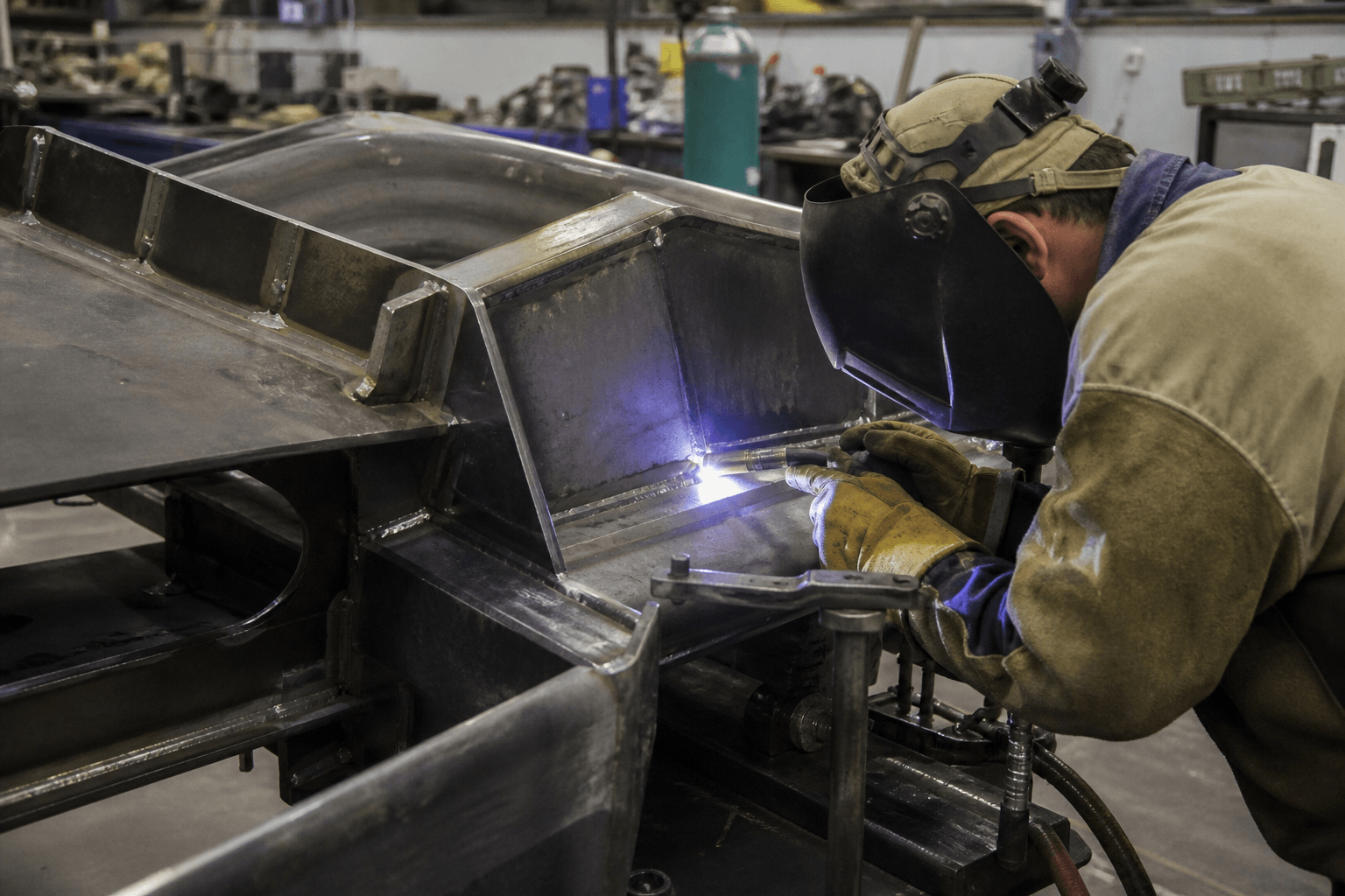 4130 steel welding production and quality inspection