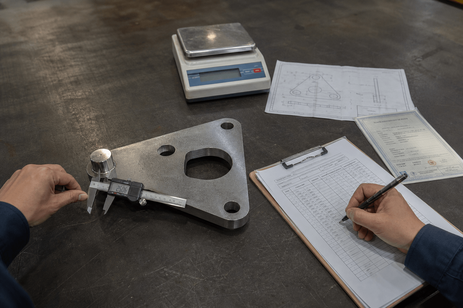 4140 steel density production and quality inspection