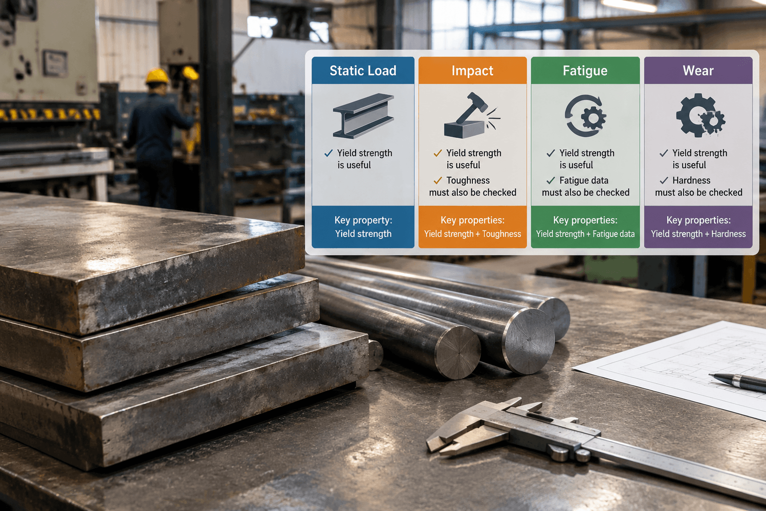 4140 steel yield strength production and quality inspection