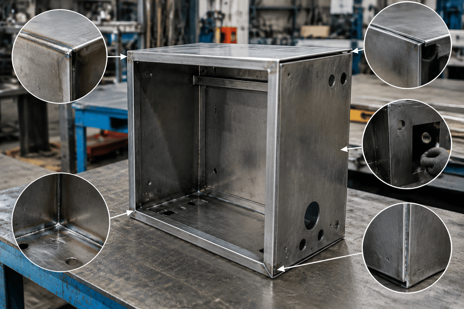 5 basic weld joints production and quality inspection