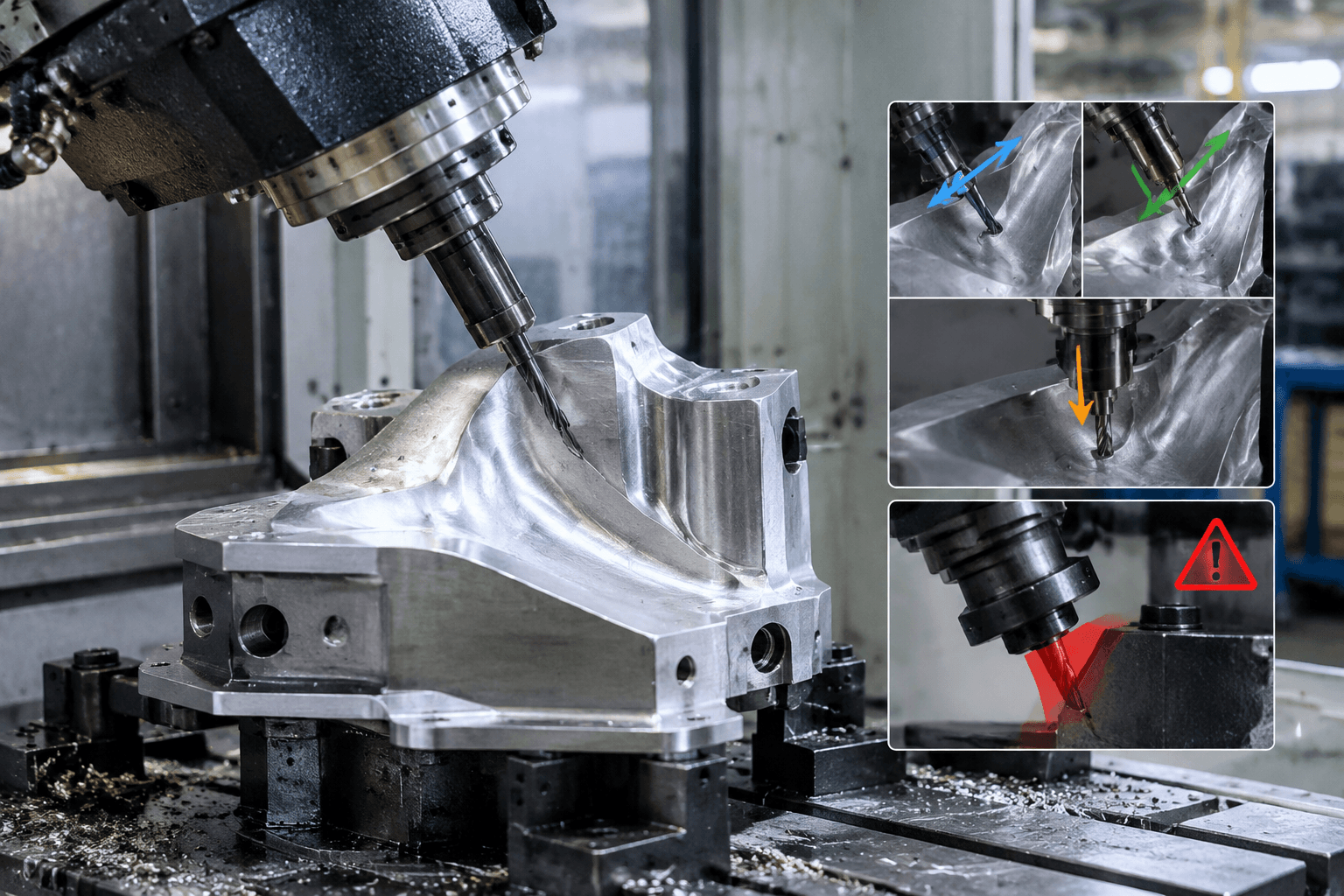 6 axis cnc production and quality inspection