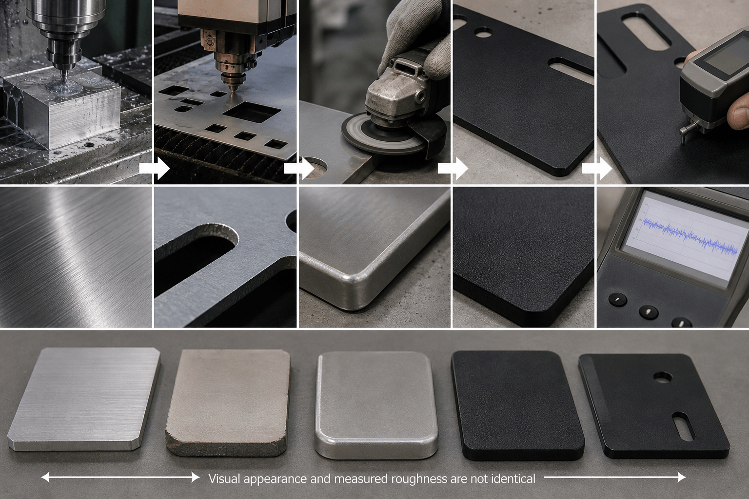 63 surface finish production and quality inspection