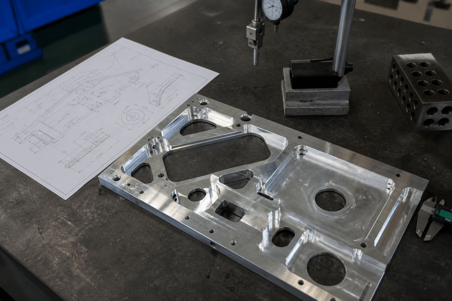 7075 aluminum production and quality inspection