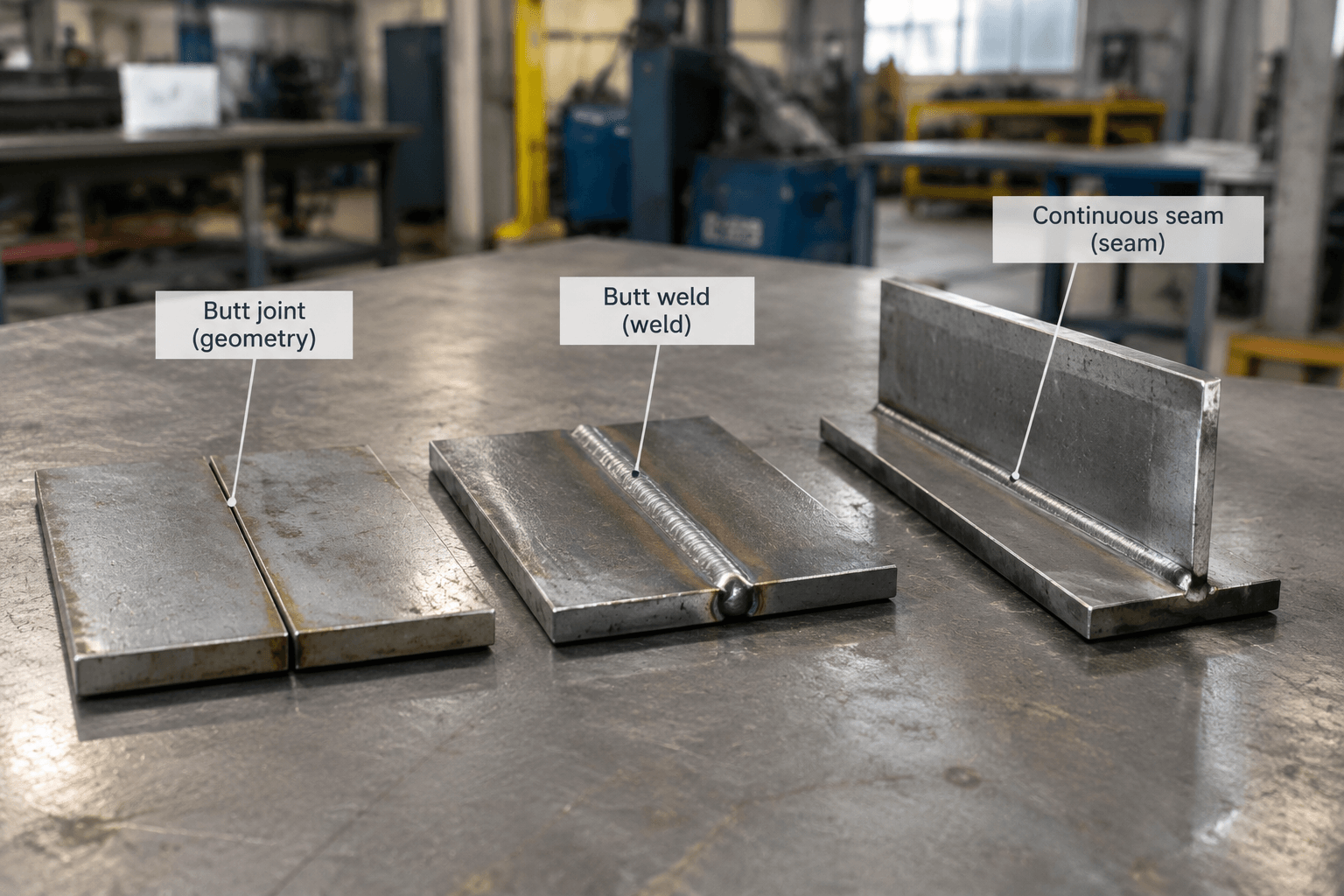 a fillet is one of the five basic weld joints production and quality inspection